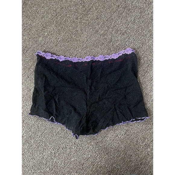 NWT Skims Sleepover Lace Shorts Womens Size Small Onyx (shorts Only) - Picture 6 of 6